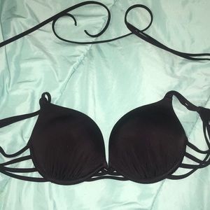 Black bikini top